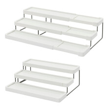 3 Tier Spice Rack Organiser White Grey