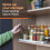 3 Tier Spice Rack Organiser White Grey 2