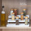 3 Tier Spice Rack Organiser White Grey 4