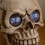 Smart Garden Products 21cm Battery Powered Light up Blinking Skull Halloween Decoration with LEDs 4