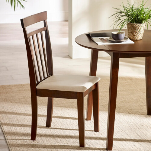 Coast Set of 2 Walnut Dining Chairs