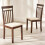 Coast Set of 2 Walnut Dining Chairs 2