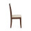 Coast Set of 2 Walnut Dining Chairs 6