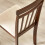 Coast Set of 2 Walnut Dining Chairs 7