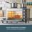 Cooks Professional Cooks Professional 28L Mini Oven with 2 Hobs | Black / Copper 2