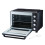 Cooks Professional Cooks Professional 34L Mini Oven with 2 Ceramic Hobs | Black / Silver 9