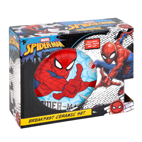 Marvel Marvel Spider-Man Ceramic Breakfast Set for Kids 1