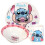 Disney Disney Stitch Ceramic Breakfast Set for Kids 1