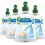 Air Wick 4 X Air Wick Active Fresh Non Aerosol Automatic Spray Refills 228ml - Marine Breeze 1