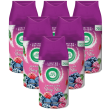 6 x Air Wick Freshmatic Automatic Spray Refill 250ml - Sparkling Berry Bliss