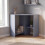 Home Discount (Grey) Hetton Corner Computer Desk PC Office Study Table 1