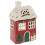 Village Pottery Christmas Robin House Tea Light Holder 2
