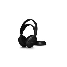 Philips Cuffie TV Over-Ear SHD6000BK/12, Draadloos 30 m, Autonomie 30 Uur, Zwart