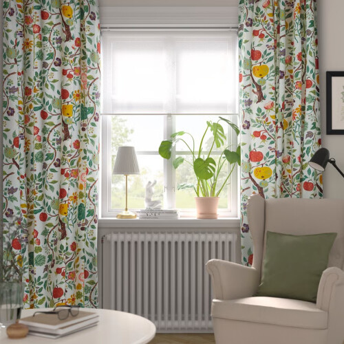IKEA VILDPERSILJA Curtains 145x250 cm 1