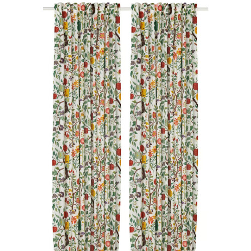 IKEA VILDPERSILJA Curtains 145x250 cm