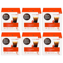 Nescafe Dolce Gusto Coffee Pods 6x Boxes / 96 CapsCafe Lungo