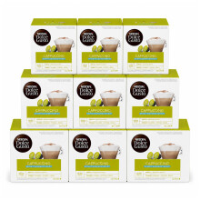 Dolce Gusto Coffee Pods of 16 Caps, 9 Boxes, Skinny Cappuccino