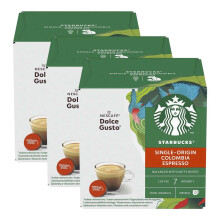 Nescafe Dolce Gusto Coffee Pods Colombia Espresso 3 Boxes (36 drinks)