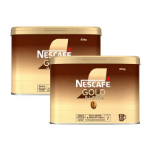 Nescafe Gold Blend Instant Coffee 500g Tin (Pack of 2) - Smooth Rich Taste