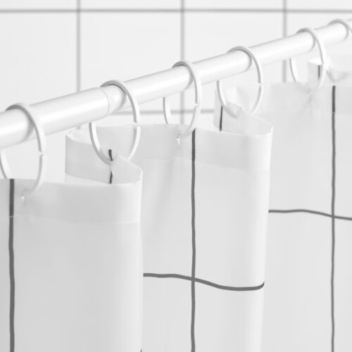 IKEA JÄMTSTARR Shower Curtain 180x180 2