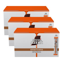 Nescafe Azera Americano Instant Coffee with Ground Beans 200 Sachets (Pack of 3) - Barista Style