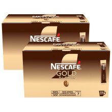 Nescafe Gold Blend Instant Coffee 200 Sachets (Pack of 2) - Premium Single-Serve