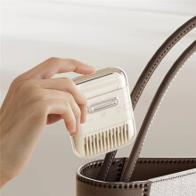 Multifunctionele Haartrimtool, voor Het Trimmen van Gespleten Haarpunten en Fijn Haar, Haarstylingskam Crème Wit