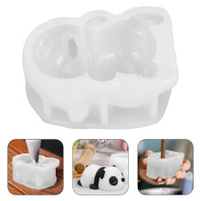 Cute Panda Milk Pudding Silicone Mold Cute Cartoon Jelly Cake Cake Mold Cake Decoration Baking Bakery Tool Dessert Tools