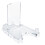 Acrylic Easel Display Stand for 8" to 12" Plates, Frames, and Artwork - Adjustable Clear Holder 1