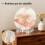 Acrylic Easel Display Stand for 8" to 12" Plates, Frames, and Artwork - Adjustable Clear Holder 5