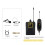 Microfono Lavalier Wireless UHF A Lungo Raggio (38 M) con Latenza Zero, Ideale per Insegnamento e Performance Dal Vivo. 6