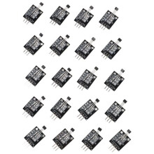 20pcs KY-003 Hall Effect Sensor Module High Sensitivity Magnetic 4.5V-24V Fast Response for DIY Electronics
