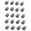 20pcs KY-003 Hall Effect Sensor Module High Sensitivity Magnetic  4.5V-24V Fast Response for DIY Electronics 1