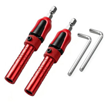2 Piece Magnetic Socket Bit, Quick-Change Hex Driver with Collar for Controlled Fastening