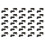 50 Pcs Pack for Kailh Hot-Swappable PCB Socket SIP Socket for Mechanical Keyboard DIY 1