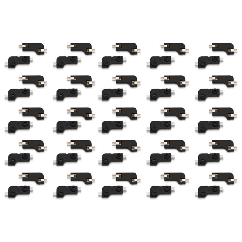 50 Pcs Pack for Kailh Hot-Swappable PCB Socket SIP Socket for Mechanical Keyboard DIY