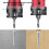 Multifunctional Countersink Drill Bit Set Adjustable Countersink Drill Bit Set for Woodworking Hole Drilling 4