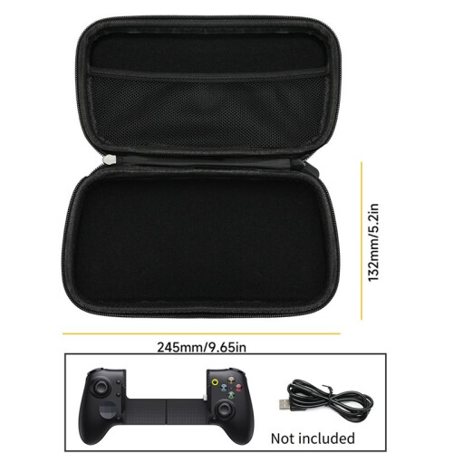 Carrying Case for EasySMX M20 Mobile Phone Controller Storage Travel Case for Mobile Gaming Controller Black Case 1