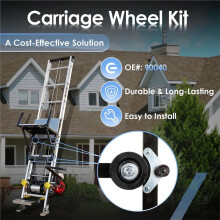 90040 Roofing Ladder Hoist Carriage Kit Fit for TranzSporter TP250 TP400 LH200 LH2000 with Bolts Lock Large Washers