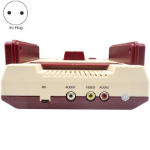 G105-AV AV TV 8Bit Retro Video Game Console Built 132 in 1 Game Card with Dual Gamepad for FC/NES Game Player EU Plug
