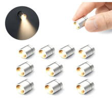LED Lights 50PCS, Battery Powered Spot Lamps with Batteries, Lights for DIY Crafts, Models, Display Case Lights