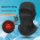 Ski Mask Balaclavas Cold Weather Windproof Motorcycle Toasty Warmth All-Around Shield Soft & Breathable 3