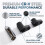 Universal Oxygen Sensor Socket Set O2 Lambda Sensor Removal Tool Kit Automotive Wrench Remover Installer Tool 6