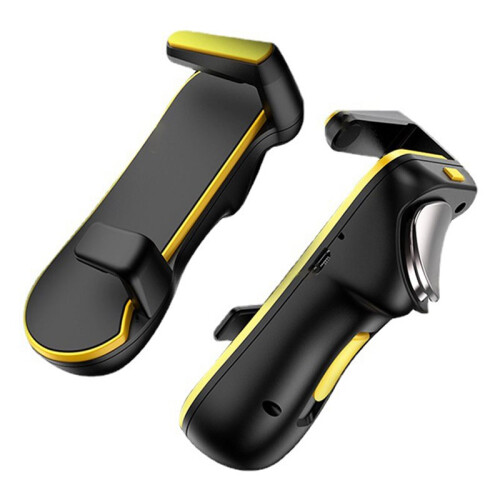 JS31 4 Fingers Tablet Game Trigger Handle L1R1 Fire Aim Shooting Gamepad Joystick Controller for FPS Game Accessories A 1