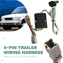 55336 Vehicle-Side Custom 4-Pin Trailer Wiring Harness for Select , , Vehicles