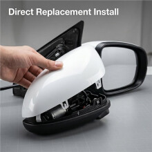 Car Side Mirror Cover Replacement Shell for 3 Axela 2017-2019 Rearview Mirror Cover