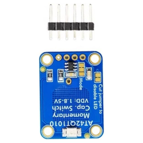 AT42QT1010 Standalone Momentary Capacitive Touch Sensor Breakout 1