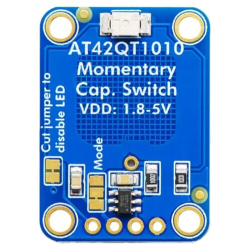 AT42QT1010 Standalone Momentary Capacitive Touch Sensor Breakout 2