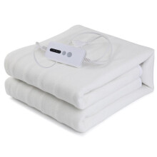Heated Mattress Pad 150x80cm Electric Heating Pad Winter Warmer Adjustable Temperature Timing Heating Pad UK Plug