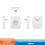 Sonnette Extérieure Sans Fil avec Interface USB, Télécommande pour la Maison, Kit de Sonnette de Porte, Carillon de Maison 3
